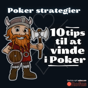 10 tips til at vinde i poker