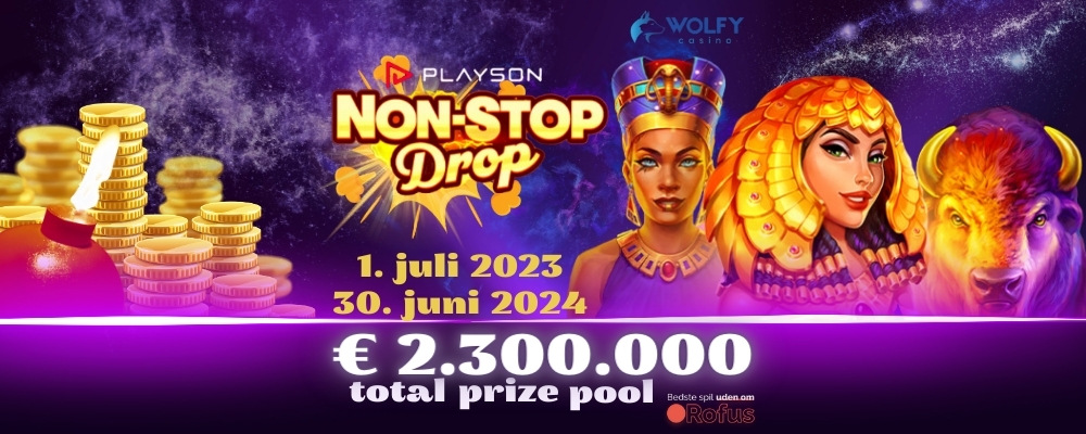 Wolfy Casino – Playson NON-STOP DROP