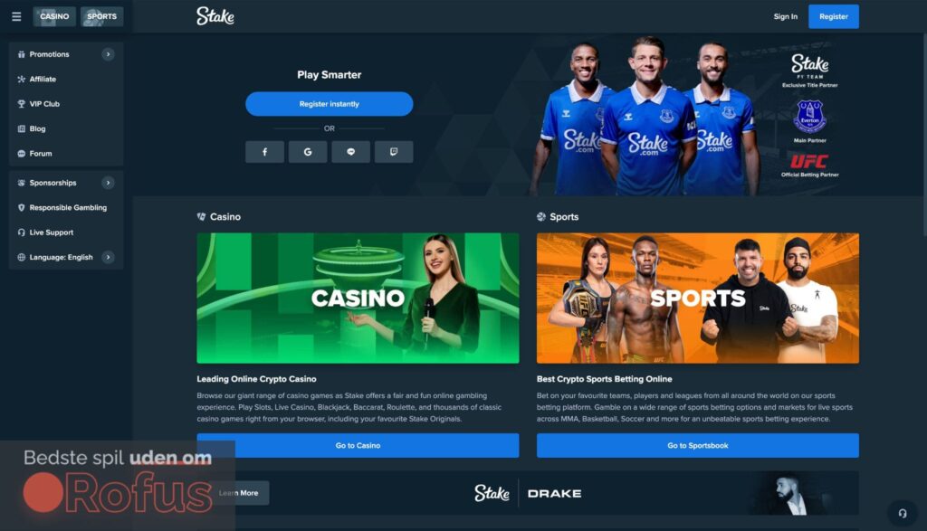 Stake Casino Oversigt