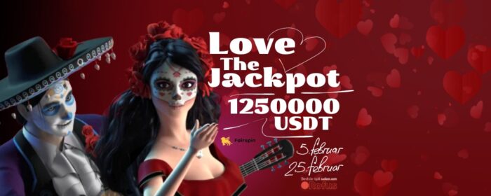 FairSpin Love The Jackpot casino kampagner