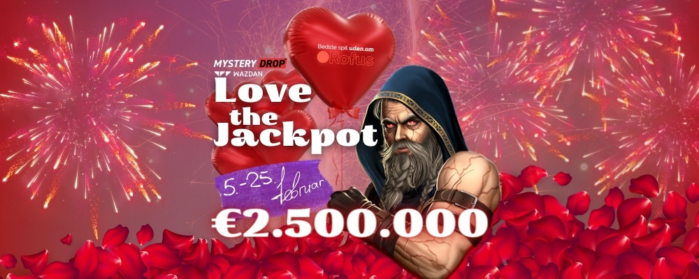 Wolfy Casino – Love the Jackpot – Wazdan Mystery Drop Promotion