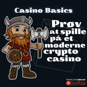 Prøv at spille på et moderne crypto casino