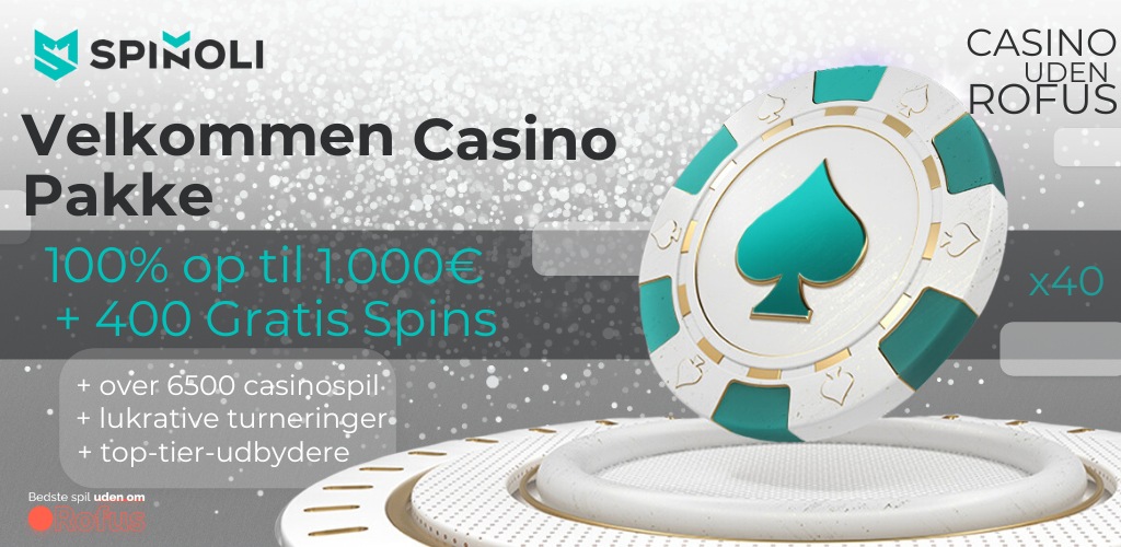 SPINOLI BEDSTE CASINO UDEN ROFUS