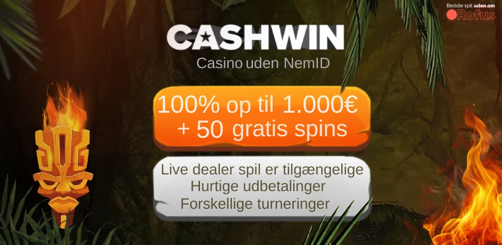 cashwin bedste online casino uden nemid