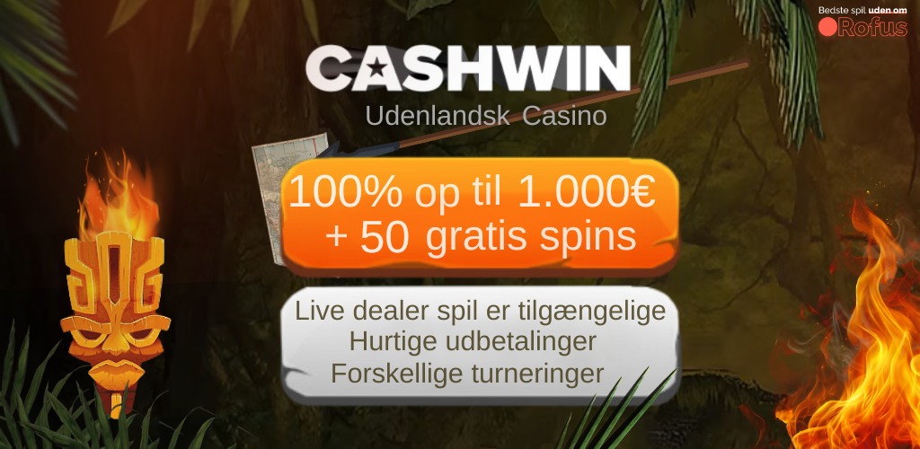 cashwin bedste udenlandske casino