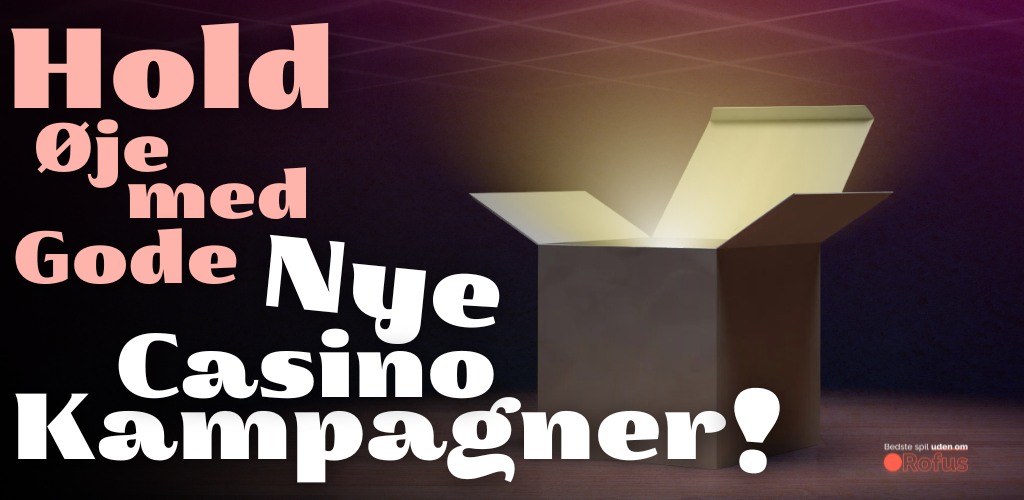 Hold nye casino bonusser og tournament