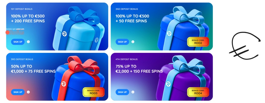 rooli casino uden om ROFUS velkomstbonus