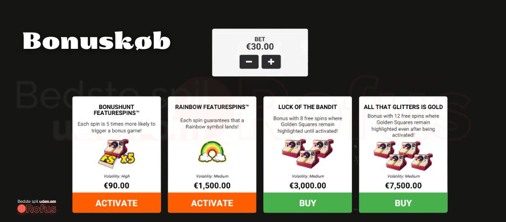 Le Bandit online slots casino bonusser købe