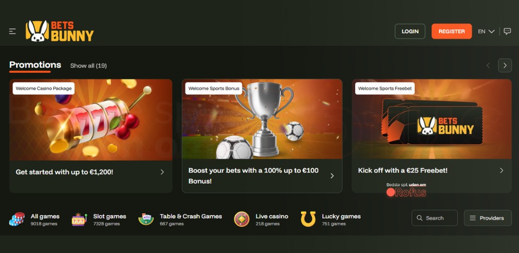 bets bunny casino uden rofus hjemmside