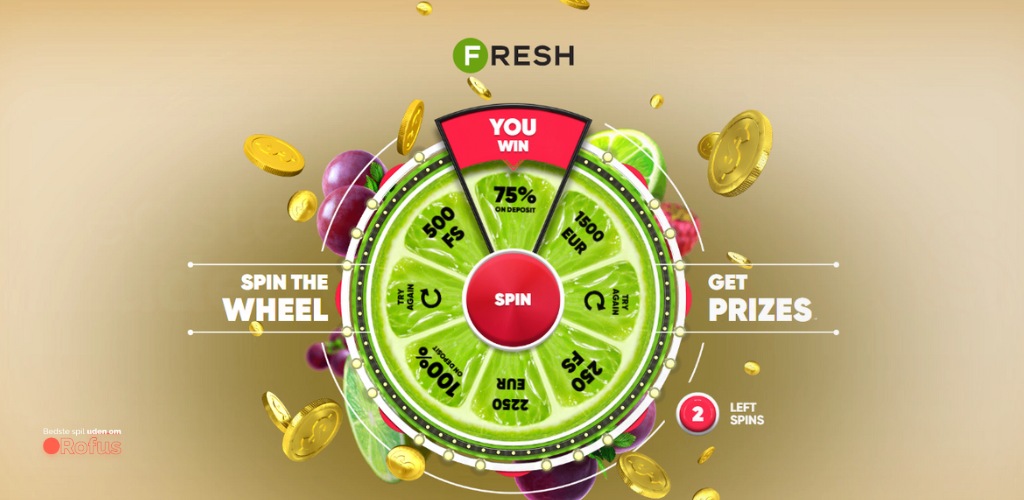 fresh casino kampagner og bonusser