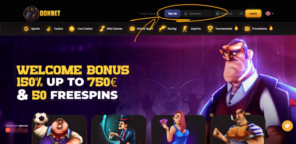 donbet casino uden rofus startside