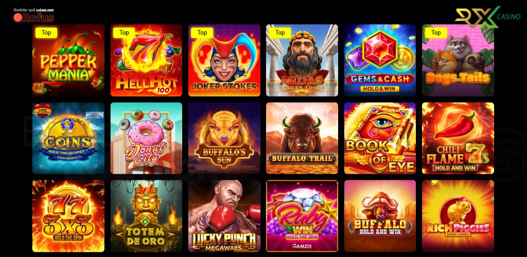 rx casino online spillemaskiner