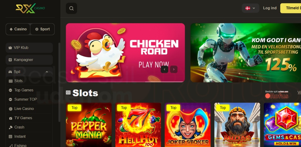 rx casino uden rofus hjemmside
