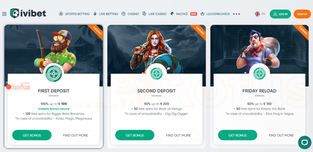 ivibet udenlandsk casino bonusser
