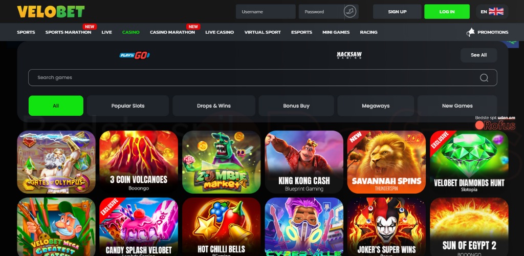 velobet udenlandske casino online spilleautomater
