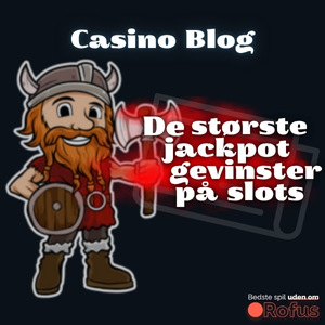 jackpot gevinster på online spillemaskiner
